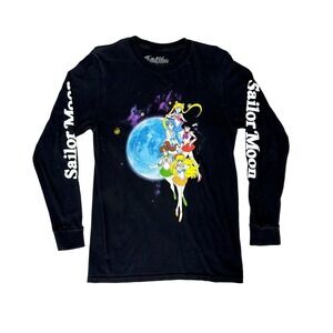Rare VTG Naoko Takeuchi Manga Anime Sailor Moon Graphic Long Sleeve Tee
